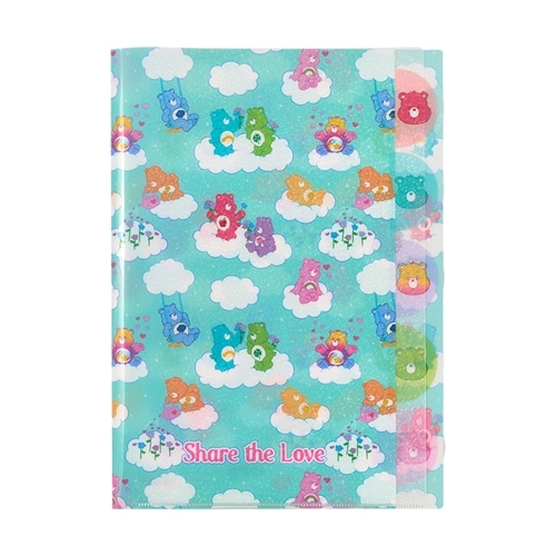 Care Bears ケアベア クリアファイル(ミントグリーン): 通常| プラザ
