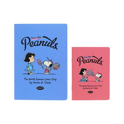 スヌーピー PEANUTS ノートセットB6・B7 アメリカンテイスト(アイス