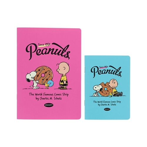 スヌーピー PEANUTS ノートセットB6・B7 アメリカンテイスト(アイス