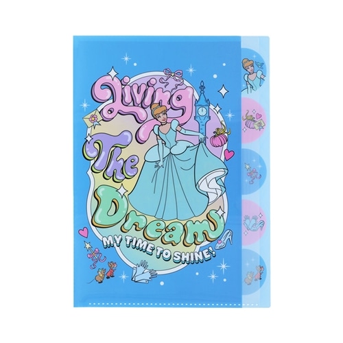 Disney(ディズニー) ディズニープリンセス ダイカットクリアファイル5P