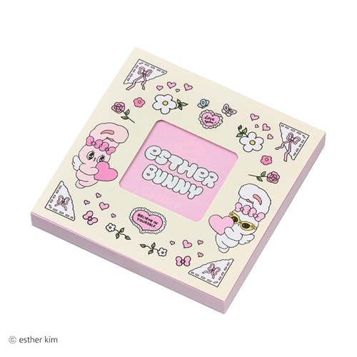 Esther Bunny エスターバニー スクエアメモ(ピンク): 通常| プラザ