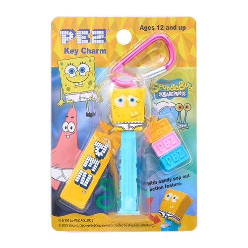 スポンジボブ　ぬいぐるみ　PEZ フィギュア　スパークケース　キーホルダー スポンジボブ ぬいぐるみ PEZ フィギュア スパークケース