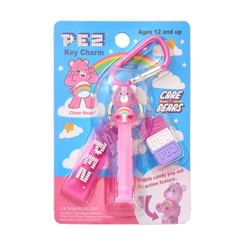 Care Bears ケアベア PEZ ペッツ クリアキーリング(チアベア): 通常