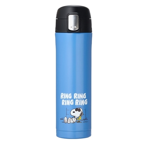 スヌーピー PEANUTS ステンレスボトル ジョー・クール(ブルー): 通常