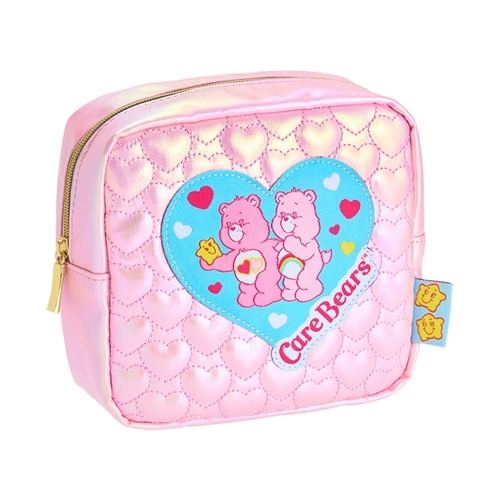 Care Bears ケアベア オーロラスクエアポーチ(ピンク): 通常| プラザ
