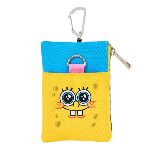 スポンジボブ ノート型スクイーズ クリアケース入り SpongeBob SquarePants スポンジ・ボブ パス&キーケース(スポンジ