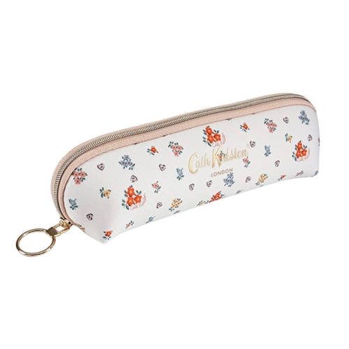 Cath Kidston キャスキッドソン ペンケース(ボタンブロックフローラル