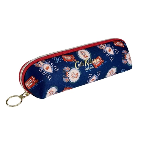 Cath Kidston キャスキッドソン ペンケース(ボタンブロックフローラル