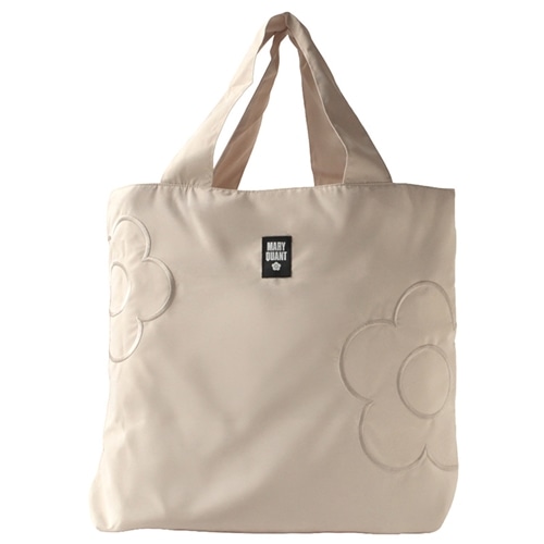 MARY QUANT マリークヮント トートバッグ(ホワイト): 通常| プラザ
