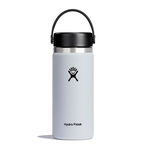 Hydro Flask ハイドロフラスク ワイドマウス 16oz(White): 通常