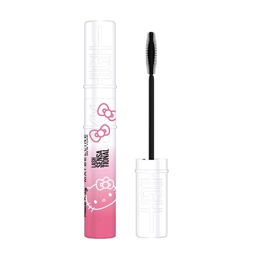 ハローキティ　マスコット付　メイクアップコレクション　マスカラ メイベリン スカイハイ ハローキティコラボ(KT01 ブラック): 通常
