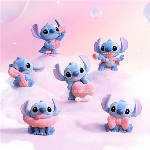 【レア】ディズニーモール限定　リトルマーメイド&スティッチ　ピン 52TOYS ブラインドボックス Disney(ディズニー) スティッチ スウィート