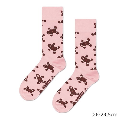 ソンハンビン パジャマセット ソックス付き Happy Socks ハッピーソックス クルー丈ソックス ジンジャーブレッド