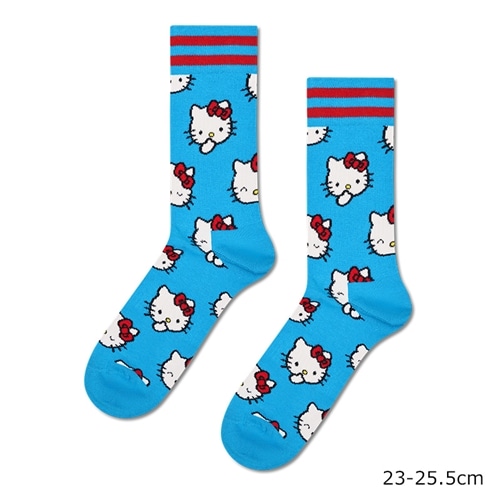 Happy Socks ハッピーソックス スポーツソックス HELLO KITTY ハロー
