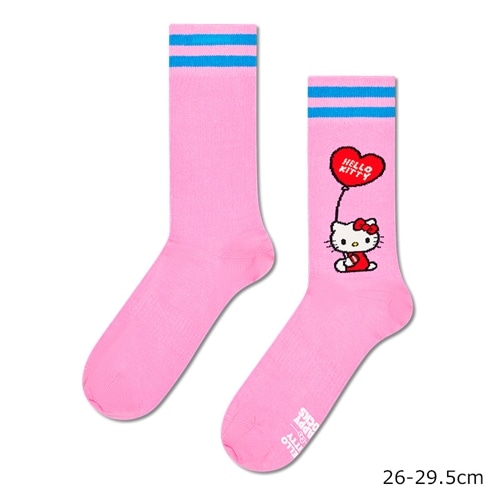 Happy Socks ハッピーソックス スポーツソックス HELLO KITTY ハロー