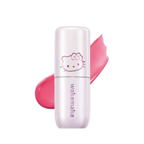wakemake×ハローキティ　LIP EYE KITウォームトーンレディバッグ wakemake ウェイクメイク ハローキティ ウォータフルグロウティント(14