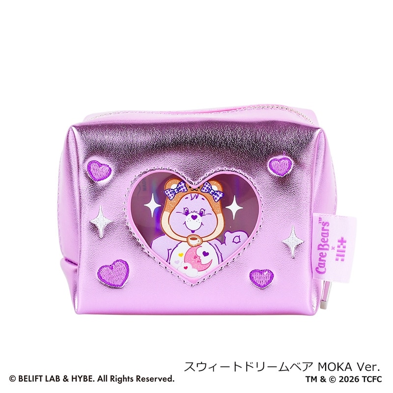 SKINNYDIP スキニーディップ Care Bears ケアベア × ILLIT ポーチ