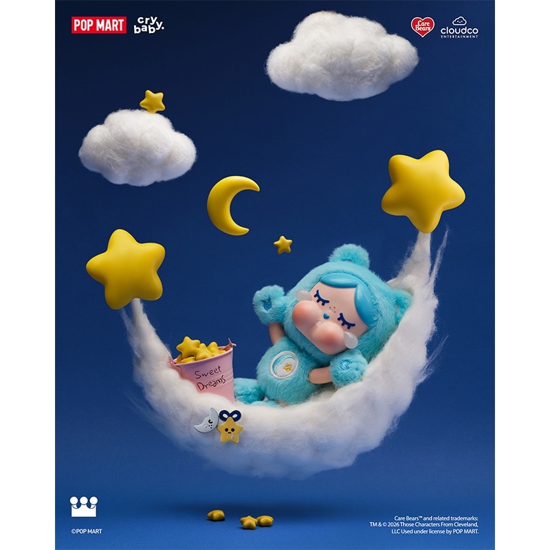 POP MART ポップマート CRY BABY × Care Bears ケアベア ぬいぐるみ