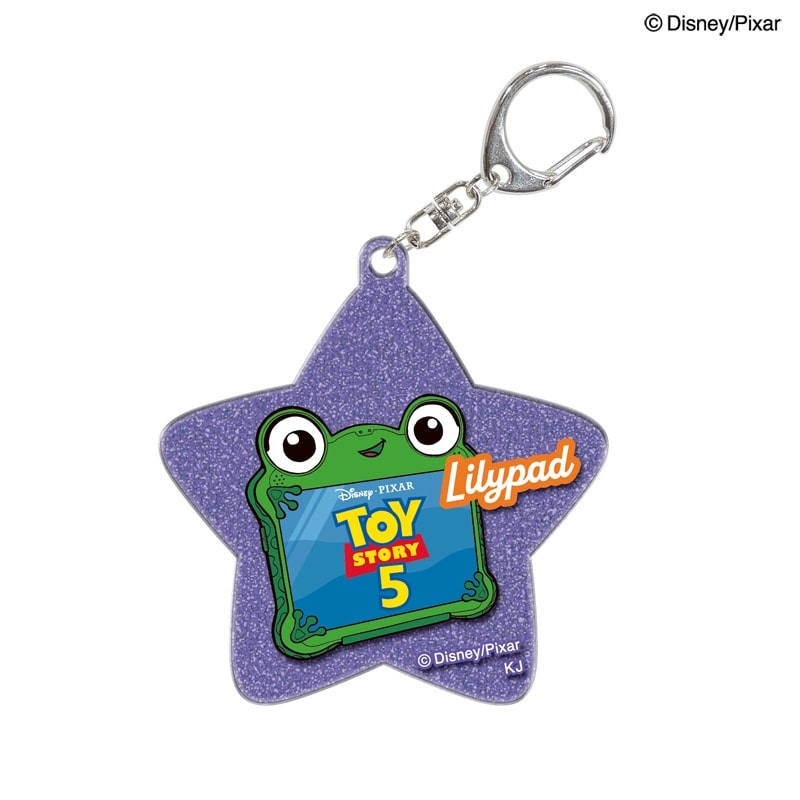 TOY STORY トイ・ストーリー トレーディンググリッターキーホルダー