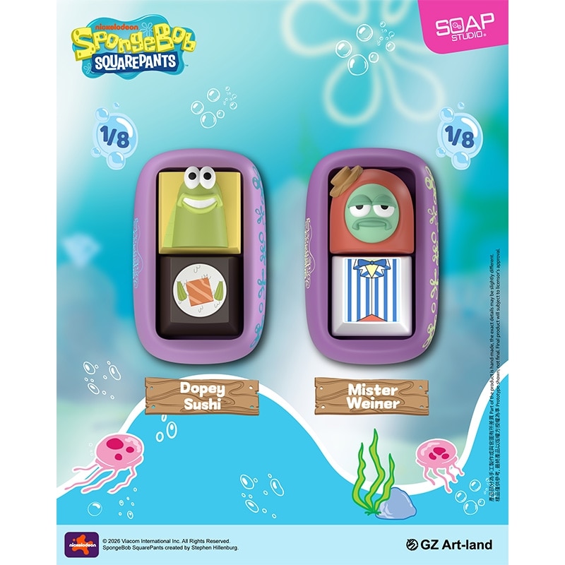SpongeBob SquarePants スポンジ・ボブ SOAP STUDIO ソープスタジオ