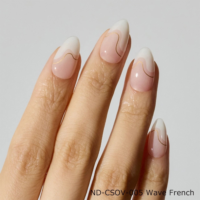 ohora オホーラ ジェルネイルチップ short oval(ND-CSOV-001 Cream