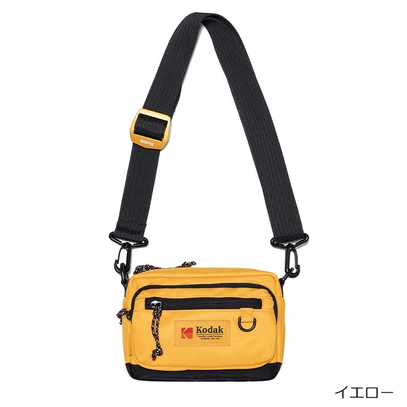 Kodak コダック エッセンシャル ミニクロスバッグ(ブラック): 通常