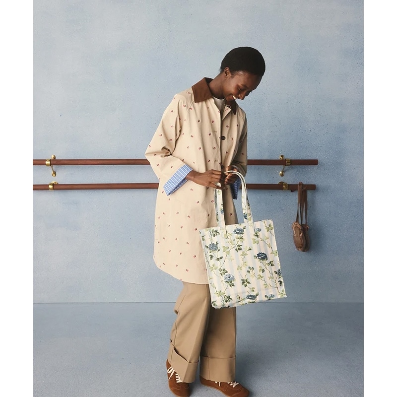Cath Kidston キャスキッドソン ラージ ブックバッグ Climbing Rose