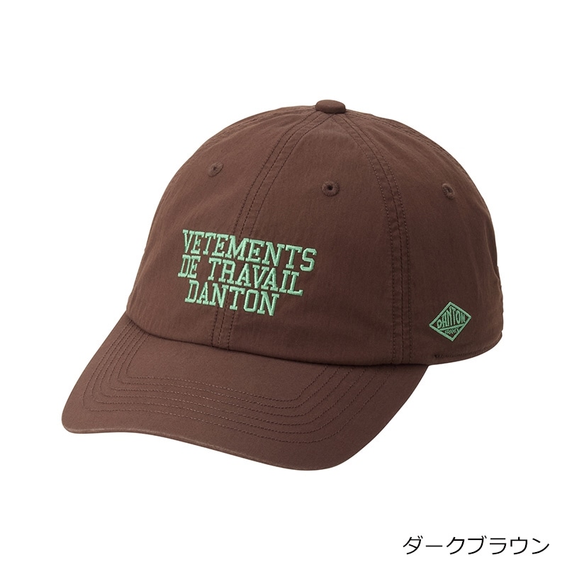 DANTON ダントン ロゴキャップ(ブラック): 通常| プラザオンラインストア