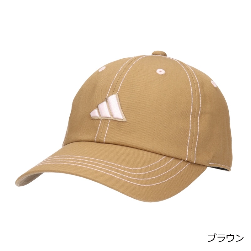 adidas アディダス ステッチキャップ(ピンク): 通常| プラザオンライン