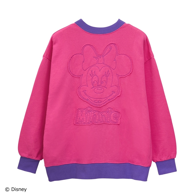 Disney(ディズニー)】ミッキー&ミニー/裏毛カーディガン