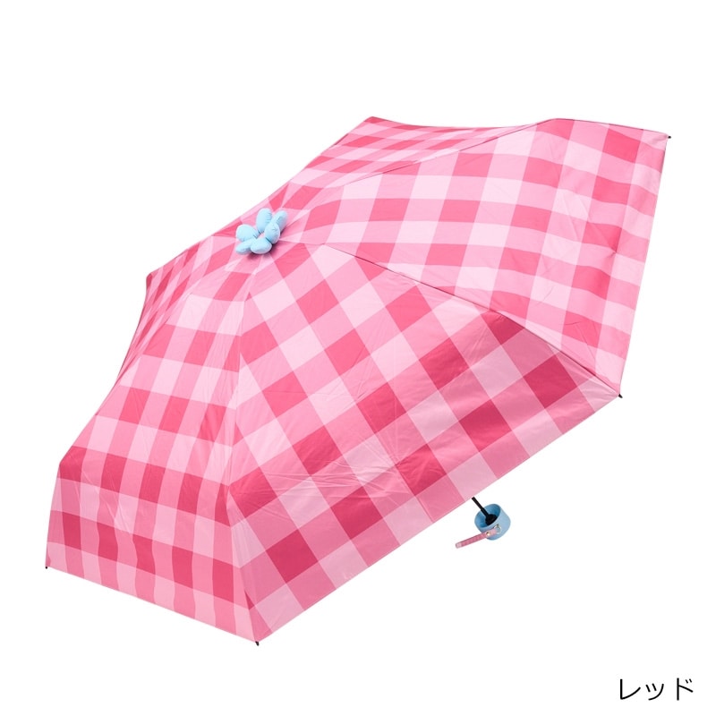 assa Ohana Parasol お花パラソル 折りたたみ 遮光 日傘(チェック