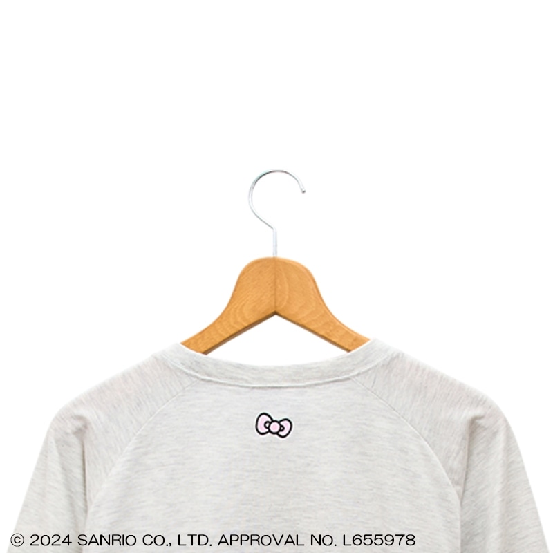【特別訳あり特価】 HELLO KITTY ハローキティ ロングスリーブTシャツ ホーム トップス