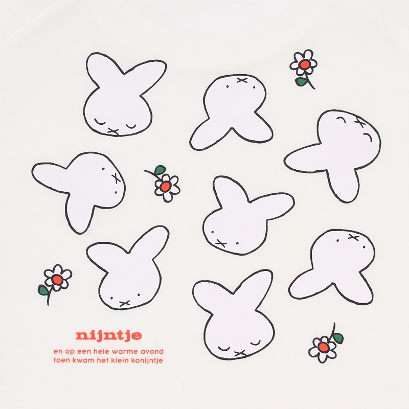 ミッフィー Miffy ナインチェ ロングスリーブTシャツ フェイス