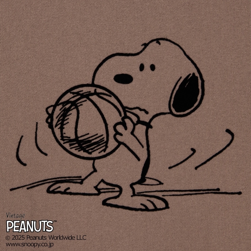 【2024AW】SLOBE 別注　PEANUTSスウェット セール】【PEANUTS】スヌーピーキャラスウェット（スウェット