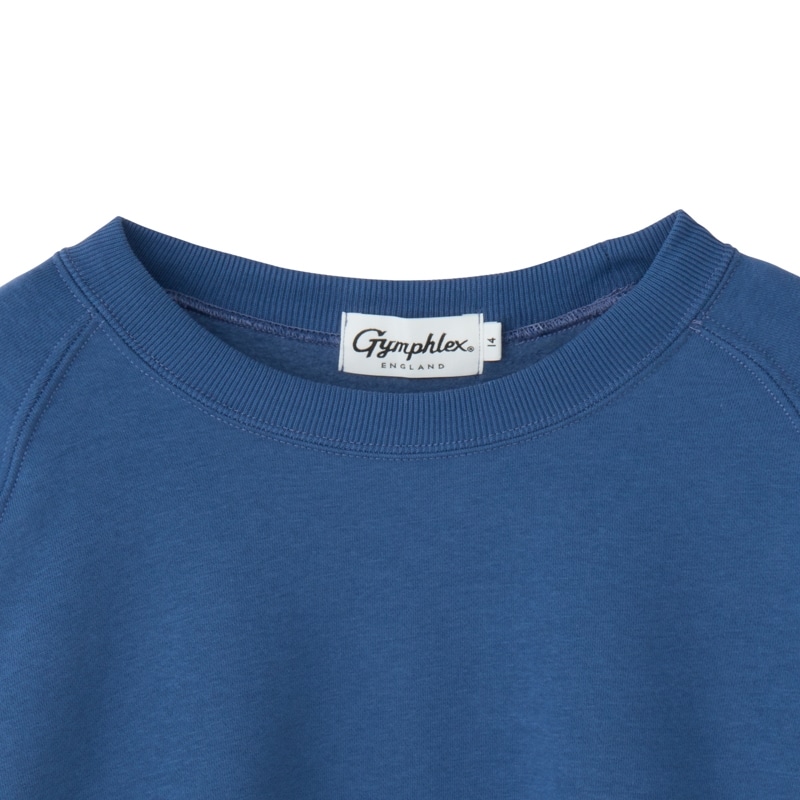 Gymphlex 長袖スウェットプルオーバー　水色　14 Gymphlex 長袖スウェットプルオーバー の通販。- AIDA ONLINE