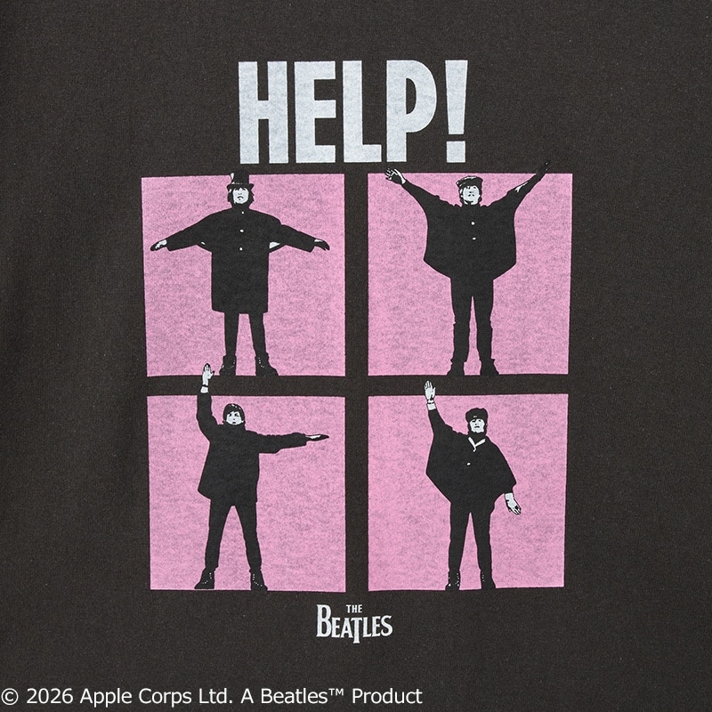 THE BEATLES / ビートルズ Tシャツ スミクロ (ベーシック)(スミクロ