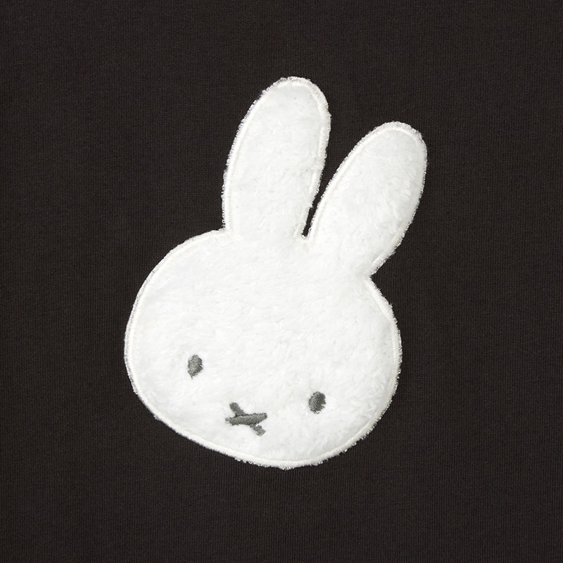 ミッフィー Miffy / Tシャツ サガラ刺しゅう ブラック（ベーシック