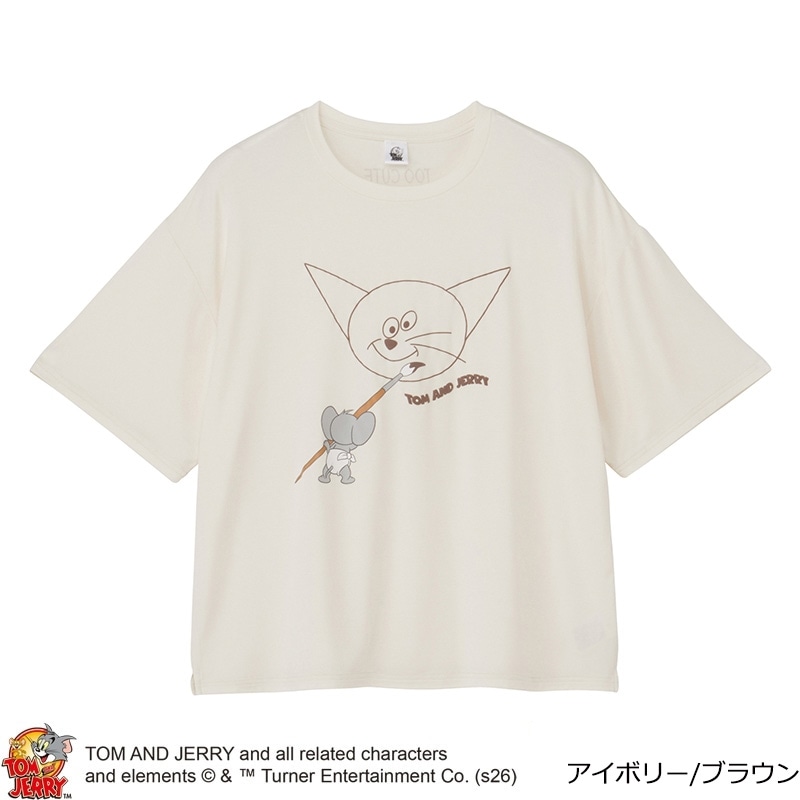 TOM and JERRY トムとジェリー アイスルームウエア(グレー): 通常