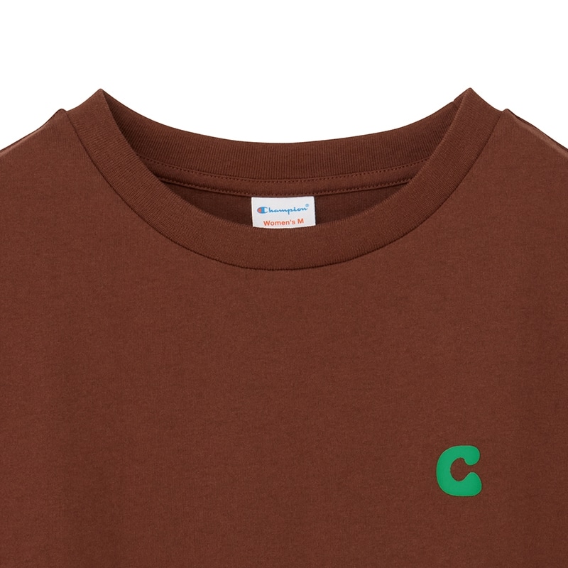 Champion チャンピオン プリントTシャツ(ホワイト): 通常| プラザ