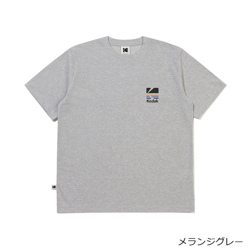 Kodak コダック レインボー ソロナ Tシャツ(ブラック): 通常| プラザ