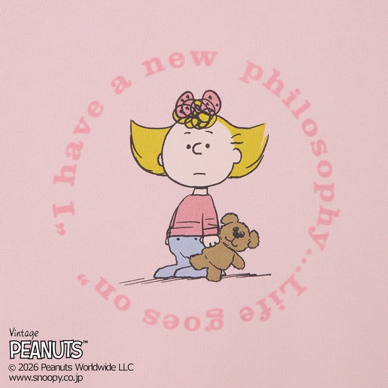 スヌーピー PEANUTS サリースウェット ピンク(ピンク): 通常| プラザ
