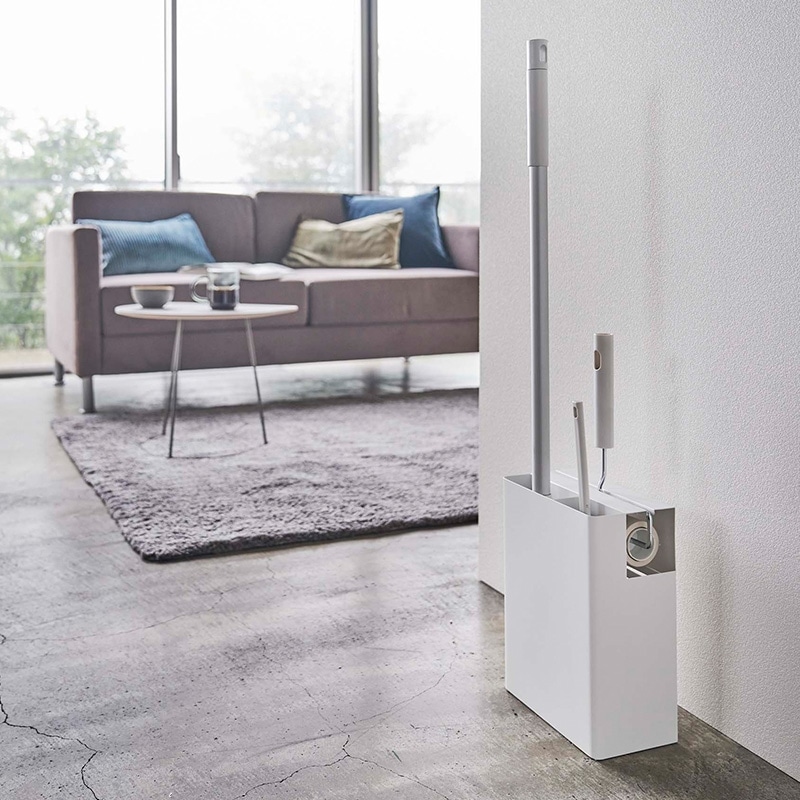 山崎実業 tower タワー クリーナーツールオーガナイザー ホワイト