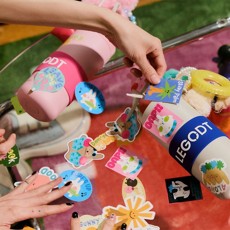 LEGODT レゴト タムクステッカーセット10P(エモーション): 通常