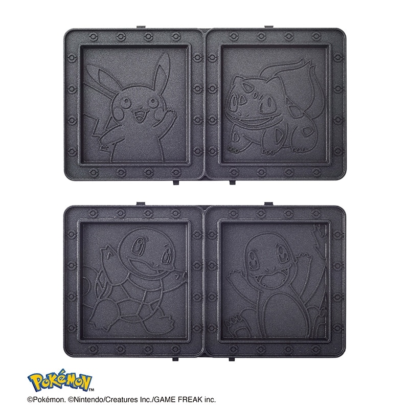 BRUNO ポケモン ホットサンドメーカー ダブル イエロー