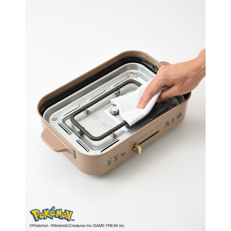 【BRUNO】イーブイフレンズ　コンパクトホットプレート　ブラウン BRUNO】イーブイフレンズ コンパクトホットプレート ブラウン ｜【公式