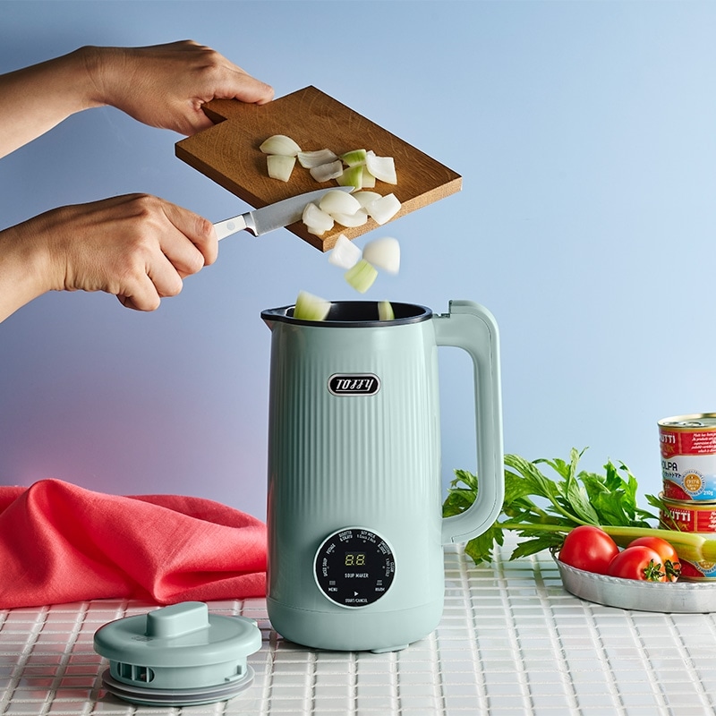 Toffy/トフィー オートスープブレンダー　ペールアクア 3/31まで】Toffy トフィー オートスープブレンダー セラミックコート