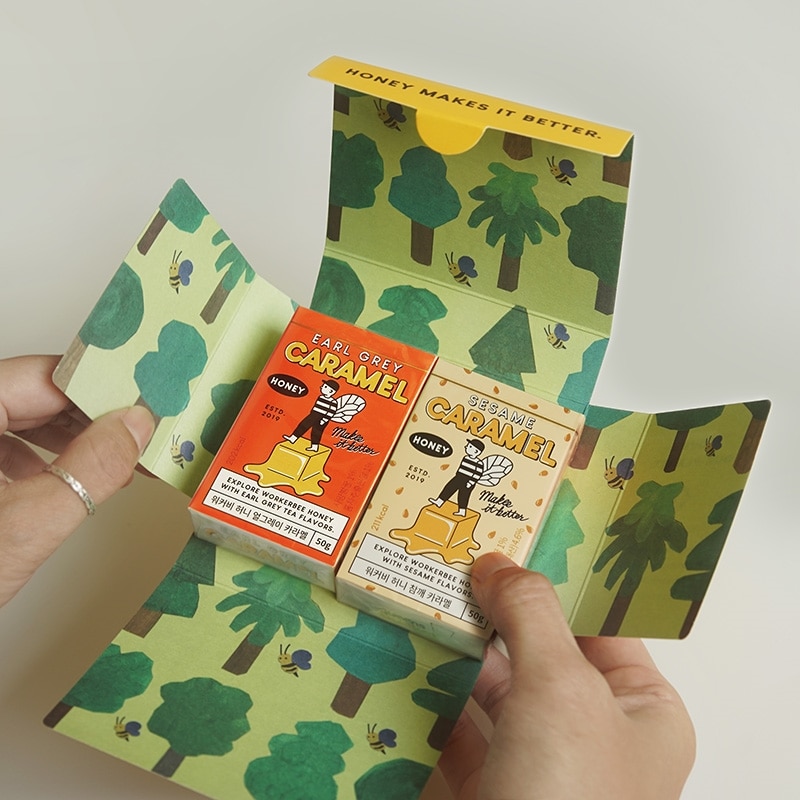 WORKERBEE ワーカービー キャラメルギフトセット(キャラメル