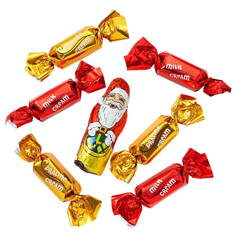 WINDEL クリスマス ジンジャーブレッドマン ティン チョコレート