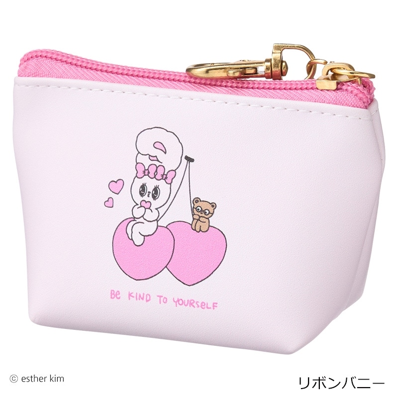 Esther Bunny エスターバニー 三角ミニポーチ(フェイス): 通常