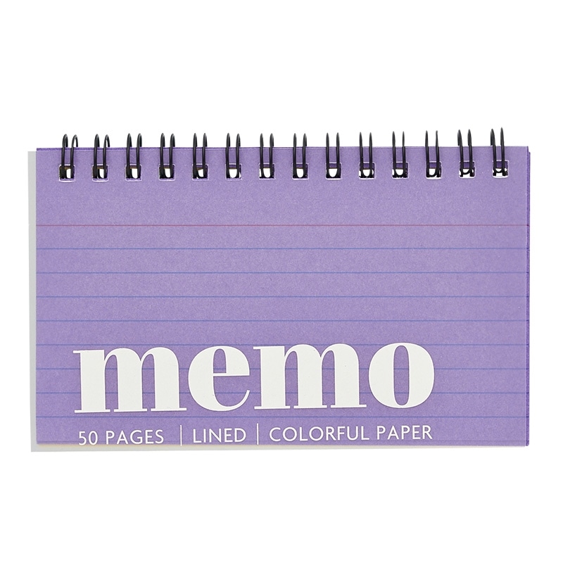 カラフルリングメモパッド